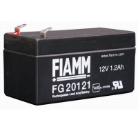 Batéria - Fiamm FG20121 (12V/1,2Ah - Faston 187 - 48mm), životnosť 5 rokov