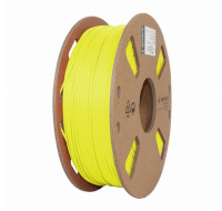 GEMBIRD Tlačová struna (filament) PLA, 1,75 mm, 1 kg, fluorescenčná, žltá