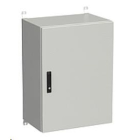 Nástenná vonkajšia skriňa Solarix LC-20 18U 600x500mm, kovové dvere, LC-20-18U-65-22-G