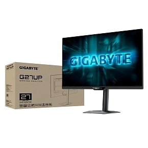 GIGABYTE LCD - 27" Gaming monitor G27UP, SS IPS, 3840 x 2160 UHD, 160Hz, 1000:1, 400cd/m2, 1ms, 2xHDMI, 1xDP GIGABYTE LCD - 27" Gaming monitor G27UP, SS IPS, 3840 x 2160 UHD, 160Hz, 1000:1, 400cd/m2, 1ms, 2xHDMI, 1xDP