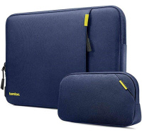 tomtoc Sleeve Kit - 16" MacBook Pro/ 15,3“ MacBook Air, námořní modrá