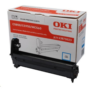 Oki Image. azurový tonerový valec pre C5850/C5950/MC560 (20k)