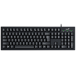 GENIUS klávesnice Smart KB-100, Drátová, USB, černá, CZ+SK layout