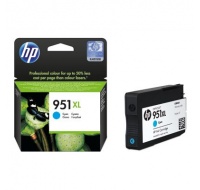 HP 951XL Cyan Ink Cart, 24 ml, CN046AE (1,500 pages)