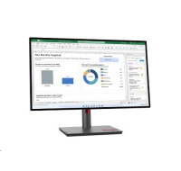 LENOVO LCD ThinkVision P27h-30- 27",IPS,mat,16:9,2560 x 1440,178/178,4/6ms,350cd/m2,1000:1,DP,HDMI,RJ-45,PIVOT,VESA,3Y