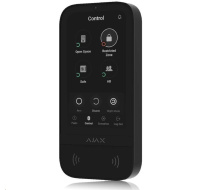 Ajax KeyPad TouchScreen (8EU) ASP black (58454) Bezdrátová dotyková klávesnice s IPS obrazovkou