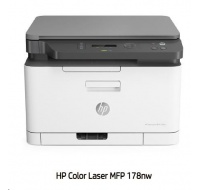 HP Color Laser 178NW (A4,18/4 str./min., USB 2.0, Ethernet, Wi-Fi, tlač/skenovanie/kopírovanie)