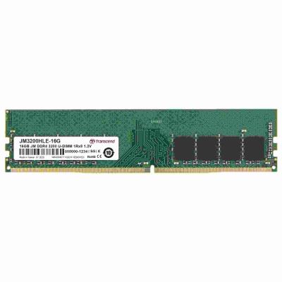 DIMM DDR4 16GB 3200Mhz TRANSCEND LONG-DIMM 1Rx8 2Gx8 CL22 1.2V