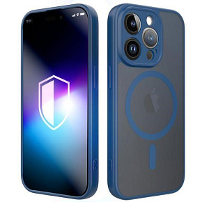 3mk ochranný kryt Misty MagCase Blue pro Apple iPhone 15 Pro 3mk ochranný kryt Misty MagCase Blue pro Apple iPhone 15 Pro