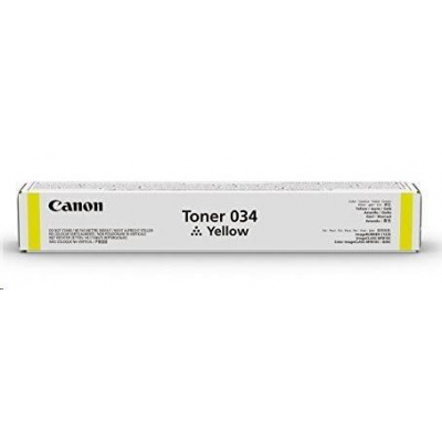 Canon TONER 034 YELLOW 7 300 strán*
